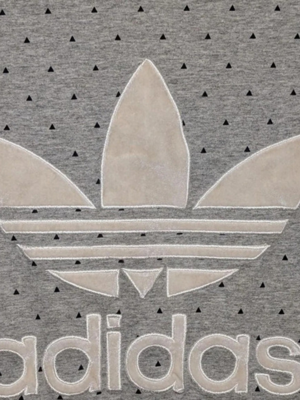 adidas Pharrell Williams Graphic Tee Gray & Red Size Medium